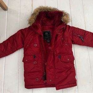 Girls Size 4/5 Parka - super heavy & warm!